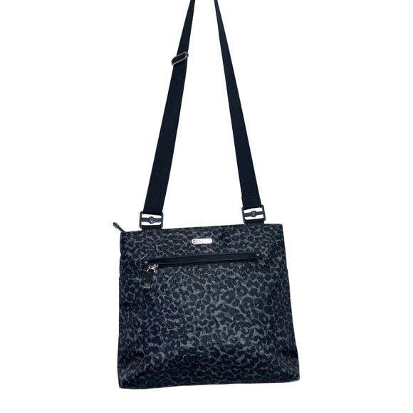 Baggallini Crossbody Handbag Purse Organizing Animal Print FJF240625/HPB - Picture 1 of 8